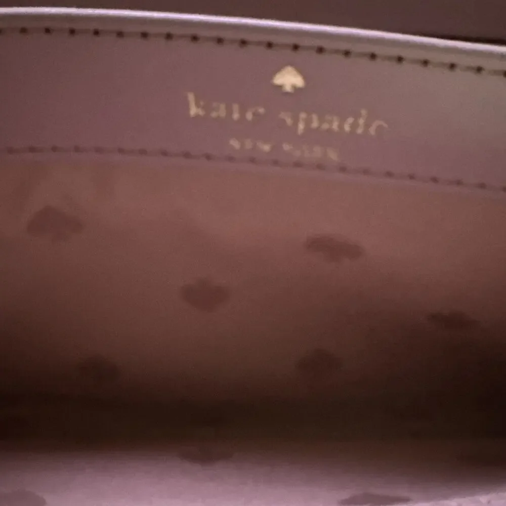 Kate Spade New York Womens Blue Credit Card Wrist Strap Zip Around Wallet